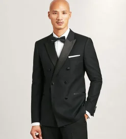 G Grafton Tuxedos|Suit Separates*Slim Fit Black Solid Tuxedo