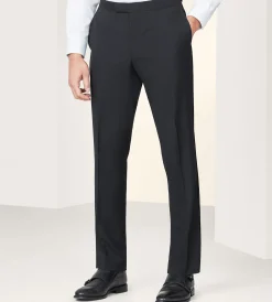 G Grafton Dress Pants|Dress Pants*Slim Fit Solid Tuxedo Pants Black