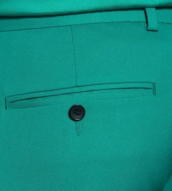 G Grafton Dress Pants|Dress Pants*Slim Fit Solid Suit Pants Bright green