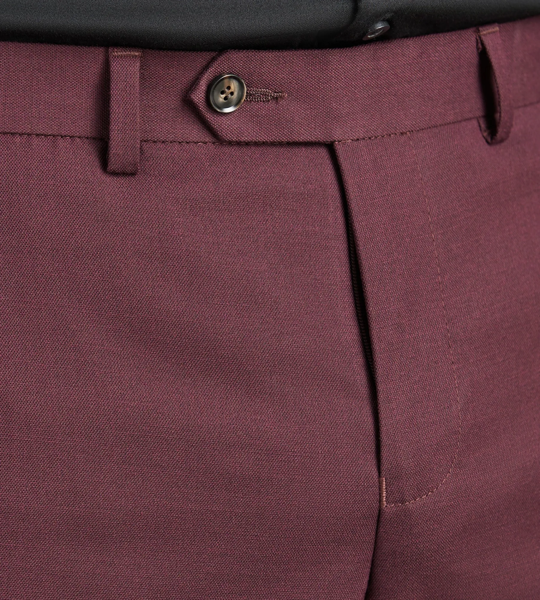 G Grafton Dress Pants|Dress Pants*Slim Fit Solid Suit Pants Burgundy