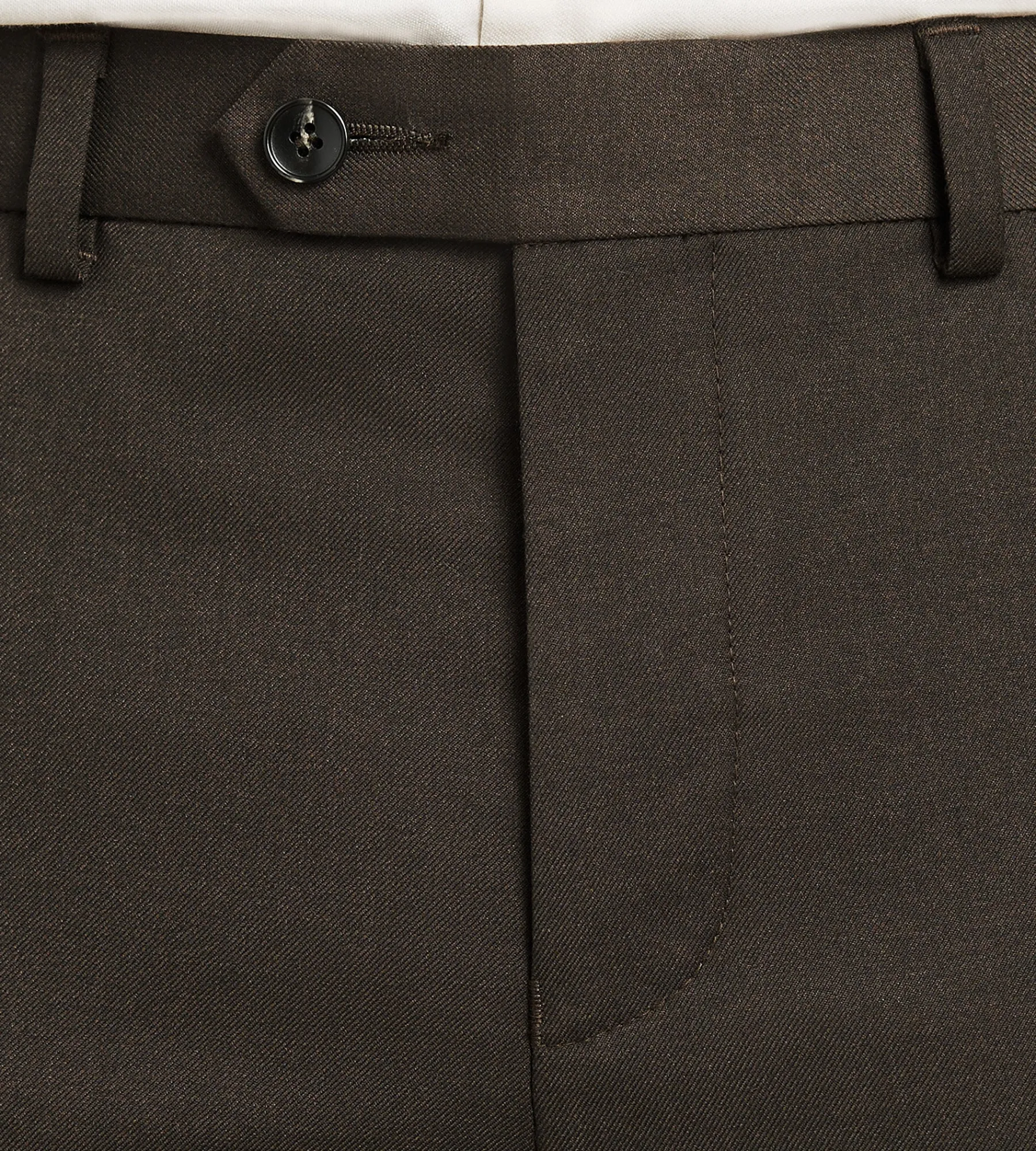 G Grafton Dress Pants|Dress Pants*Slim Fit Solid Suit Pants Dark brown
