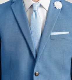 G Grafton Suit Separates*Slim Fit Denim Solid Suit