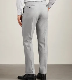G Grafton Dress Pants|Dress Pants*Slim Fit Solid Suit Pant Light grey