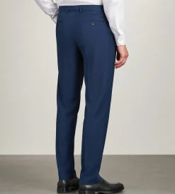 G Grafton Dress Pants|Dress Pants*Slim Fit Solid Suit Pants Indigo