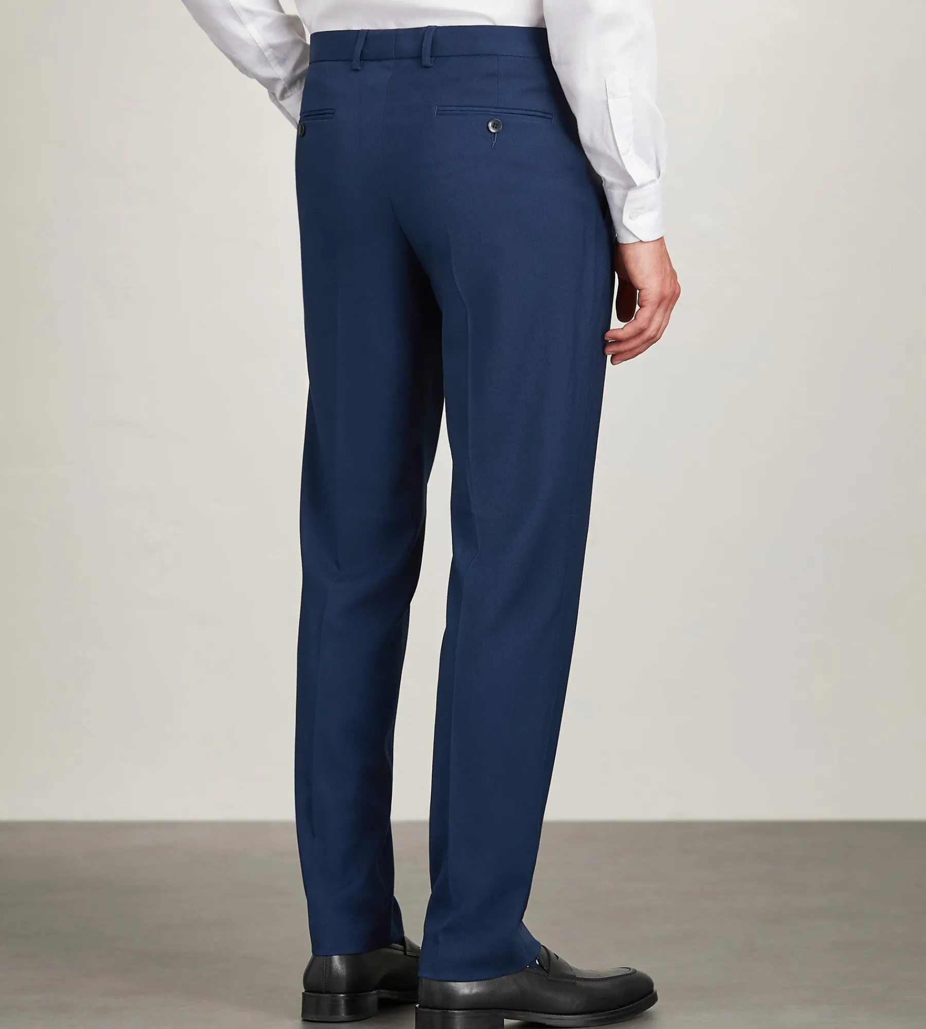 G Grafton Dress Pants|Dress Pants*Slim Fit Solid Suit Pants Indigo