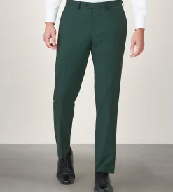 G Grafton Dress Pants|Dress Pants*Slim Fit Suit Separate Pants Forest green