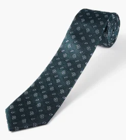 Hechter Paris Ties*Small Paisley Tie Black