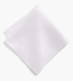 Bellissimo Pocket Squares*Solid Pocket Square Silver