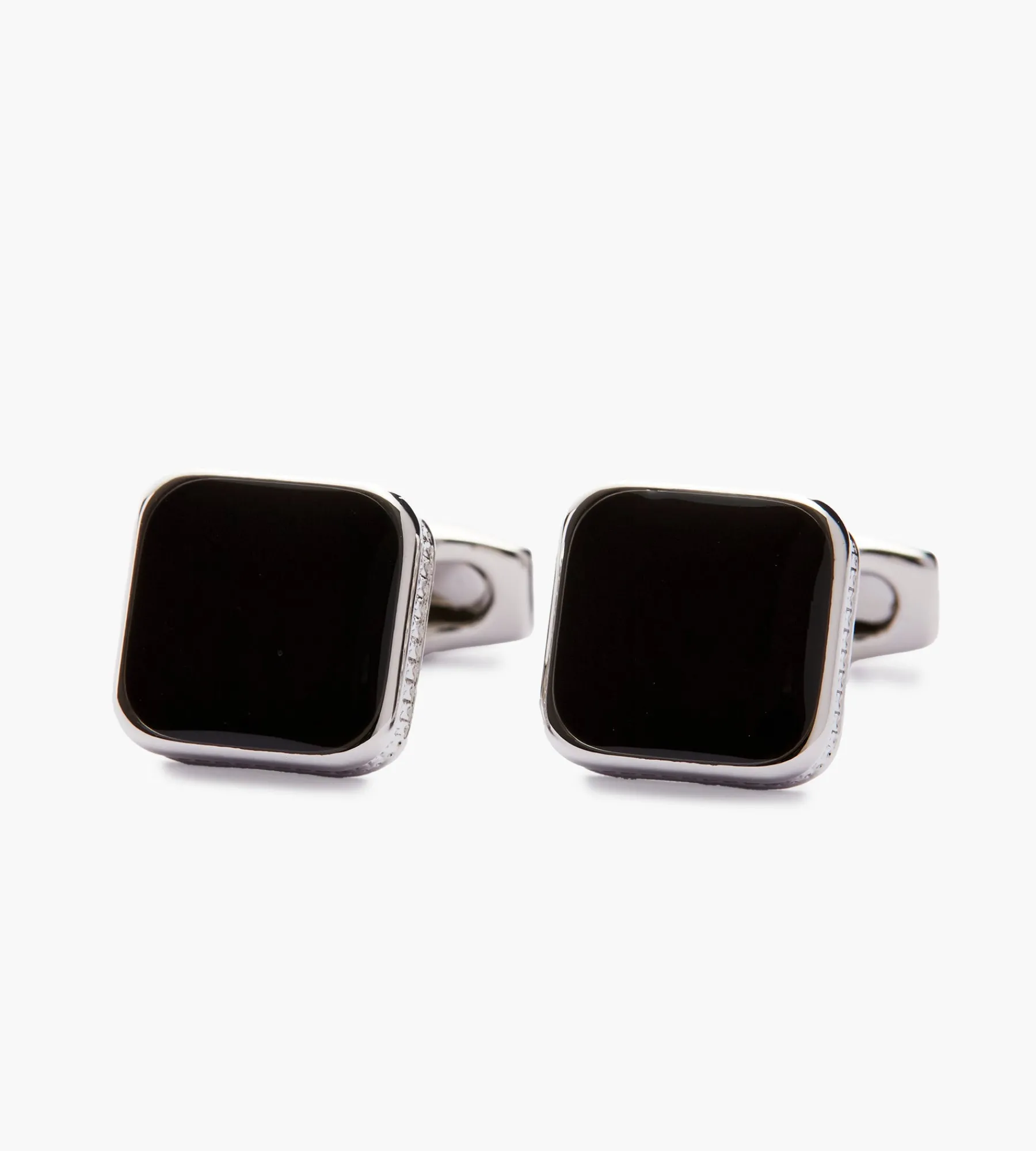 Adesso Cuff Links & Tie Bars*Square Cuff Links