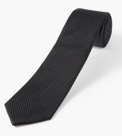 Bellissimo Ties*Textured Tie Black