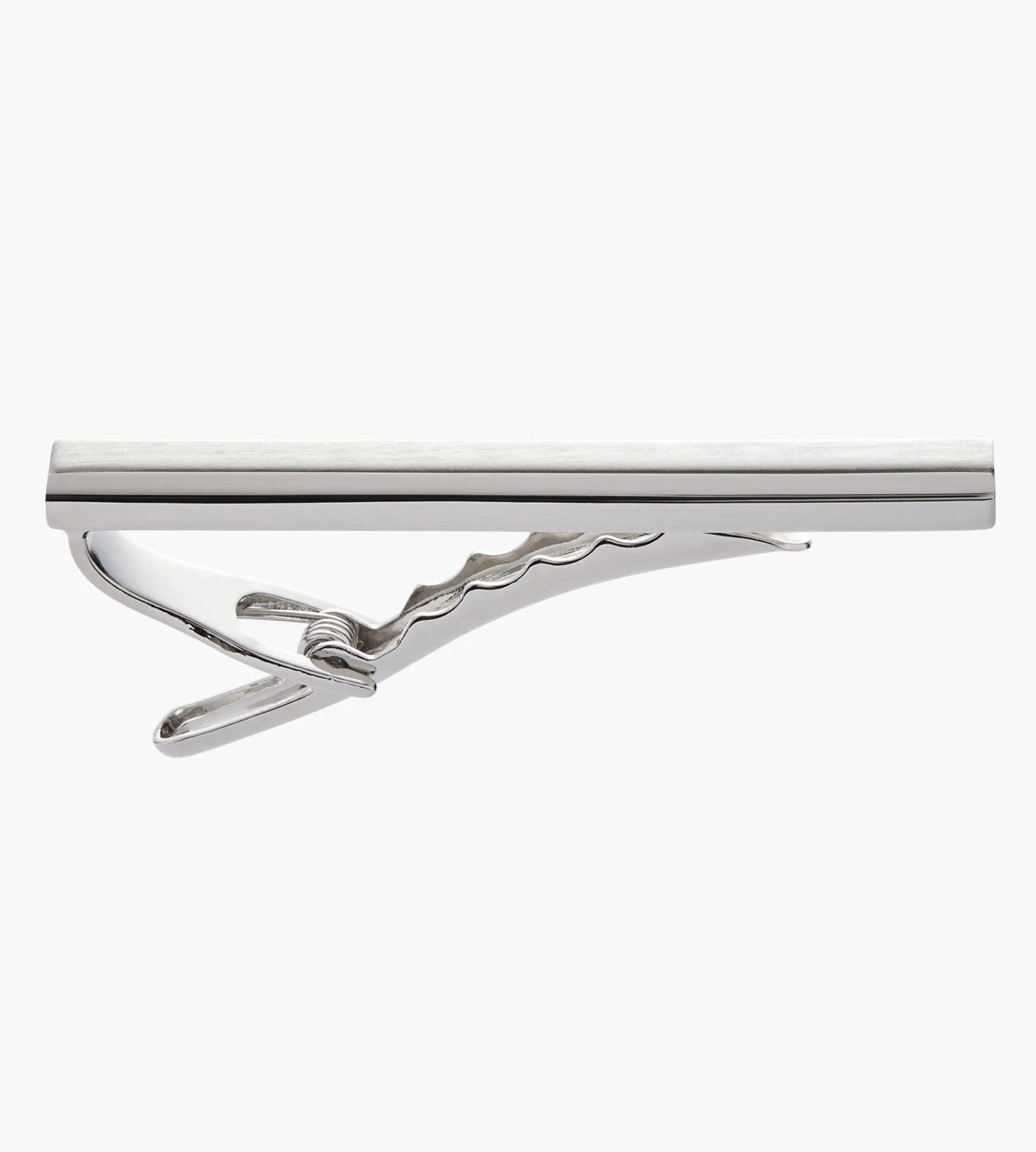 Tip Top Cuff Links & Tie Bars*Tie Bar Silver