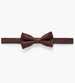 Bellissimo Bow Ties|Ties*Tonal Paisley Bow Tie Black