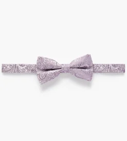 Bellissimo Bow Ties|Ties*Tonal Paisley Bow Tie Black