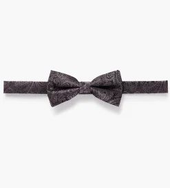 Bellissimo Bow Ties|Ties*Tonal Paisley Bow Tie Purple