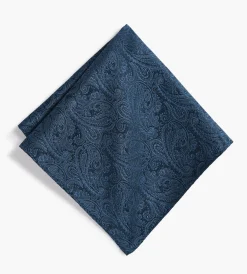 Bellissimo Pocket Squares*Tonal Paisley Pocket Square Dark teal
