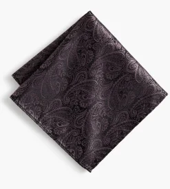 Bellissimo Pocket Squares*Tonal Paisley Pocket Square Purple