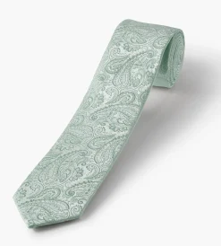 Bellissimo Ties*Tonal Paisley Tie Dark teal
