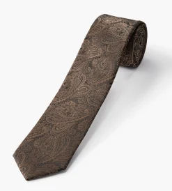 Bellissimo Ties*Tonal Paisley Tie Purple