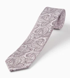 Bellissimo Ties*Tonal Paisley Tie Black