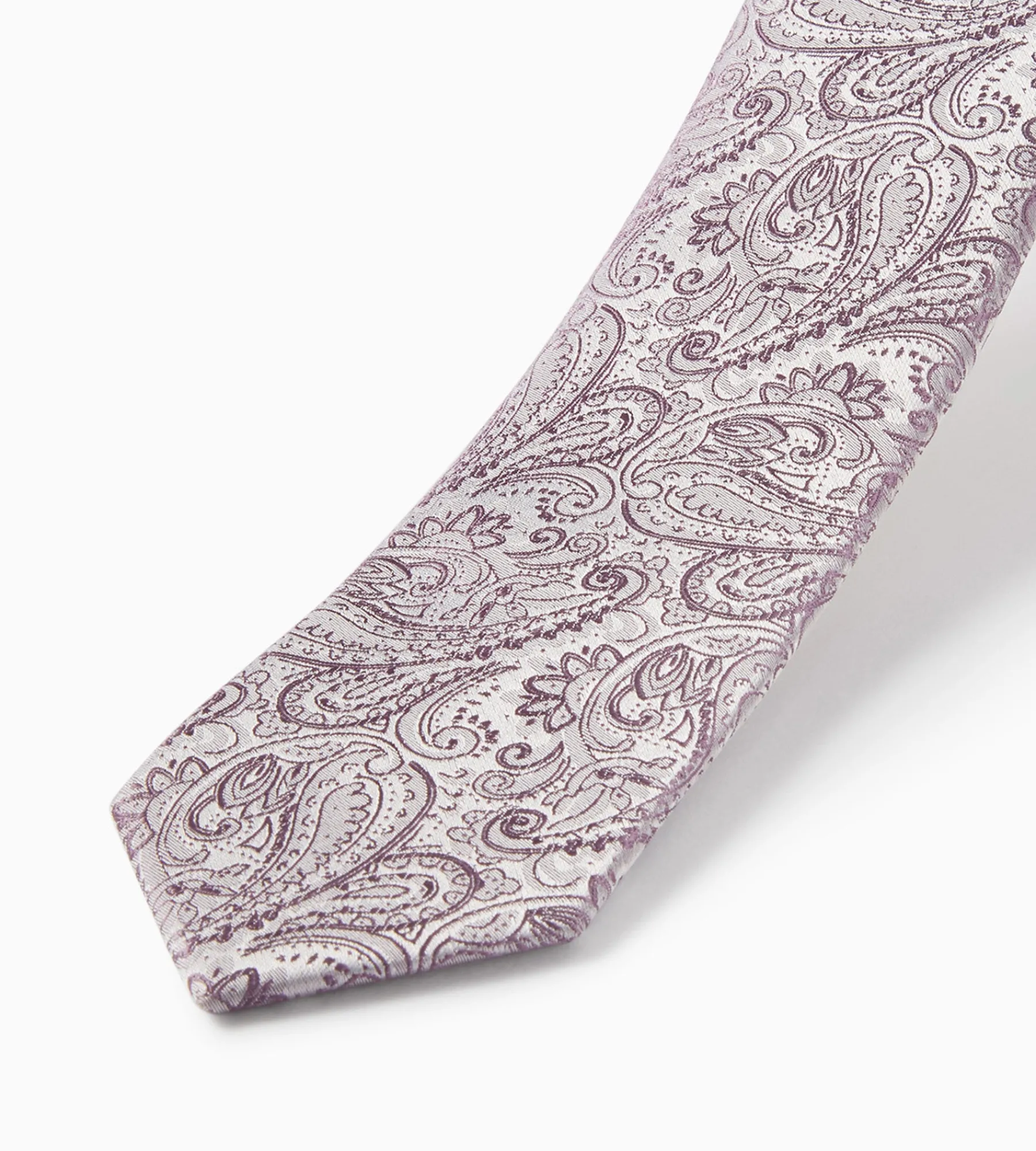 Bellissimo Ties*Tonal Paisley Tie Black